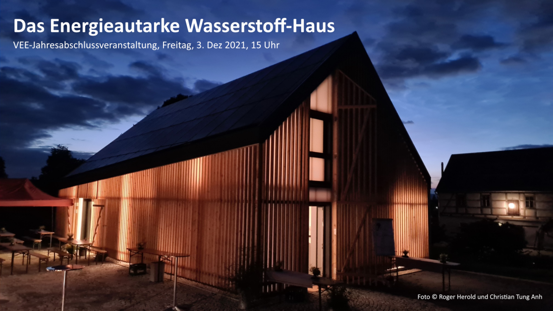 Wasserstoff-Haus Terra.Ursprung bei Chemnitz