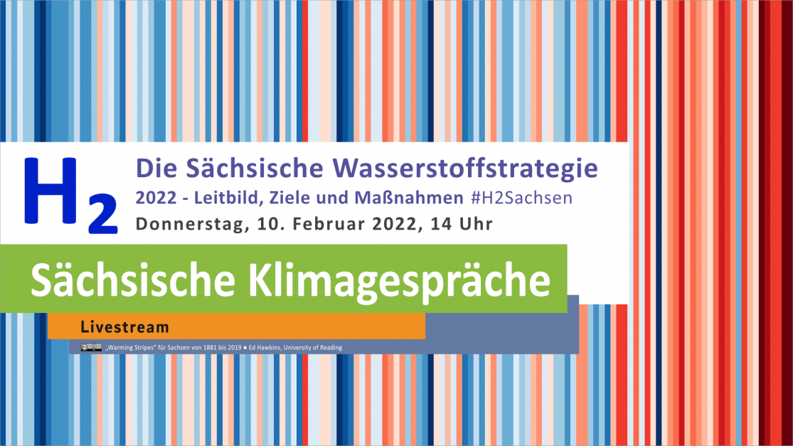 Mitschnitt: Die Sächsische Wasserstoffstrategie 2022 - Leitbild, Ziele und Maßnahmen