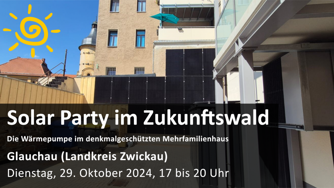 Solar Party im Zukunftswald, Dienstag, 29. Oktober 2024