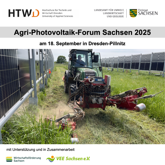 Agri-Photovoltaik-Forum Sachsen 2025 Agri-Photovoltaik-Forum Sachsen 2025