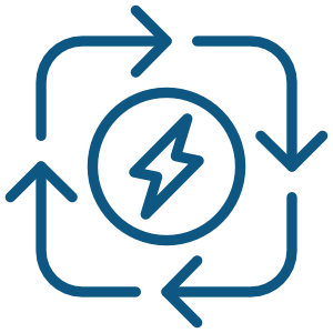 Symbol: Erneuerbare Energien in Sachsen