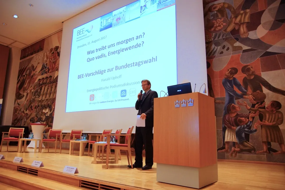 Foto - Energiepolitischen Podiumsdiskussion zur Bundestagswahl 2017 - 31. August 2017 in Dresden
